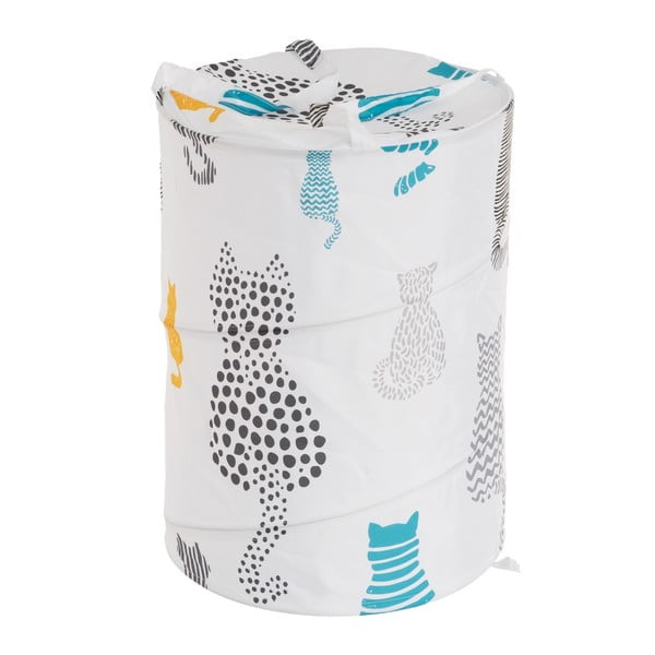 Skalbinių krepšys iš tekstilės Cats – Casa Selección