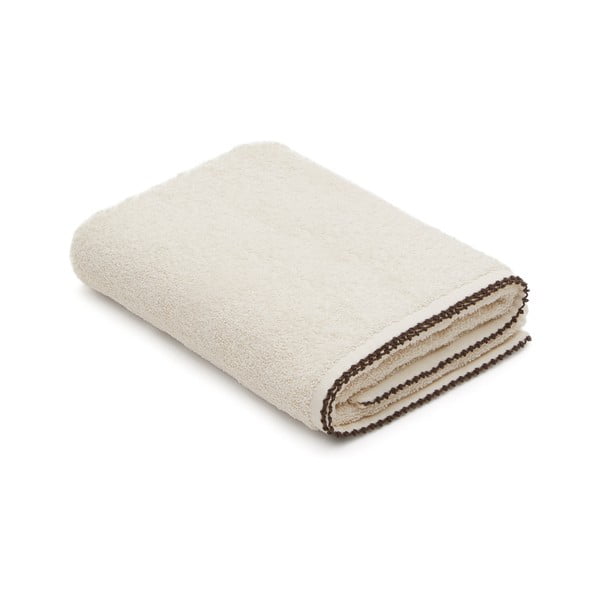 Iš frote audinio iš medvilnės rankšluostis smėlio spalvos 50x90 cm Sinami – Kave Home