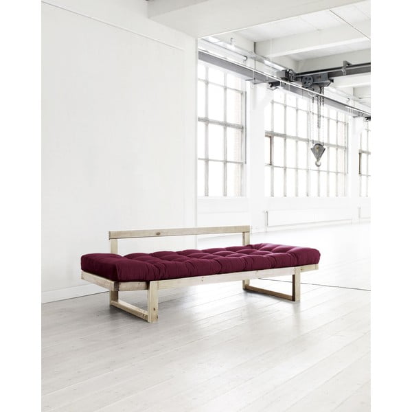 Sofa "Karup Edge Natural/Bordeaux-image-4