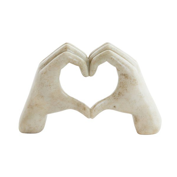 Iš polirezino statulėlė (aukštis 15 cm) Hands – Light & Living-image-3