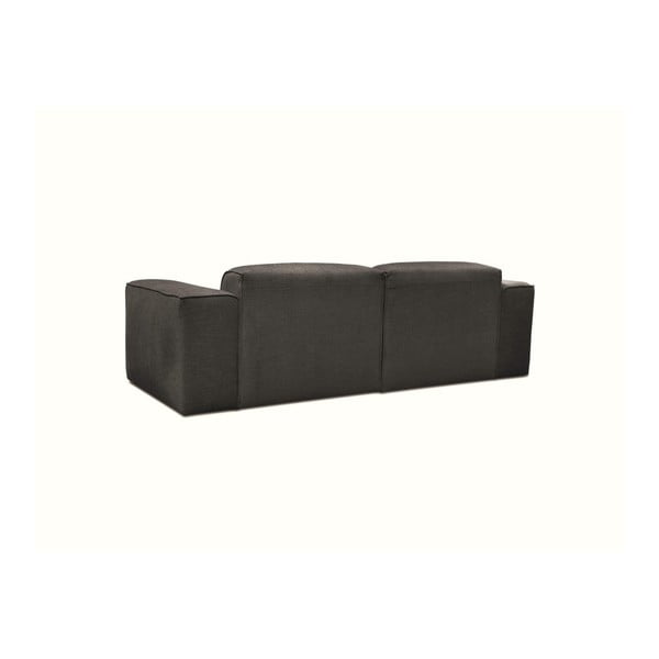 Tamsiai pilka trijų vietų sofa Cosmopolitan Design Phoenix-image-2