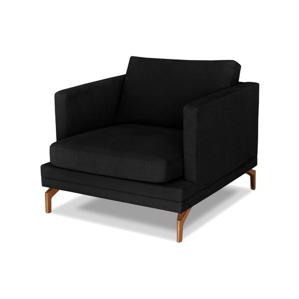 Juodas fotelis "Windsor & Co. Sofos Jupiter-image-3