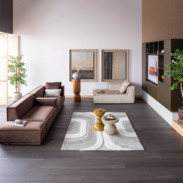 Iš metalo gėlių stovas ø 32 cm (aukštis 95 cm) Toval – WOOOD-image-2