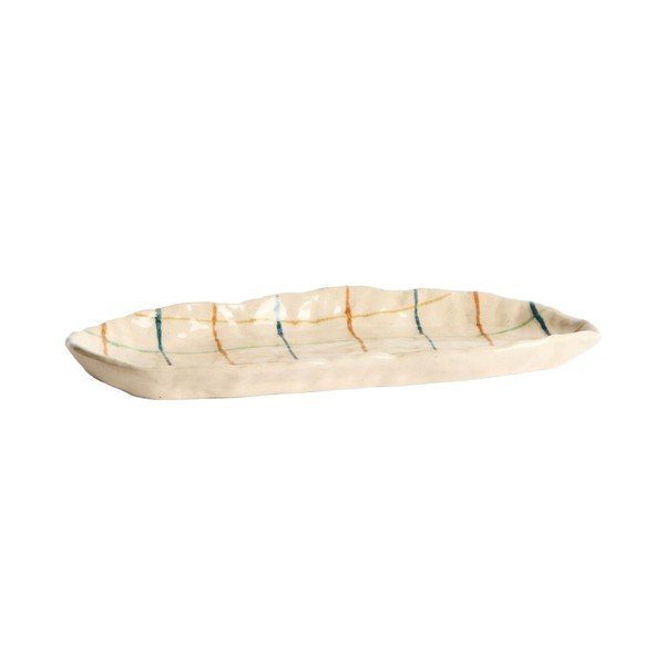 Iš keramikos padėklas 13x32 cm Belor – Kave Home