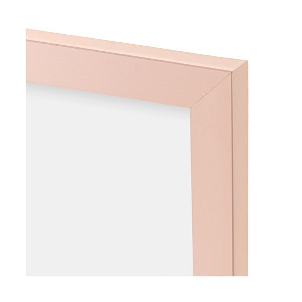 Pastatomas/pakabinamas rėmas iš plastiko šviesiai rožinės spalvos 14x19 cm  -image-2