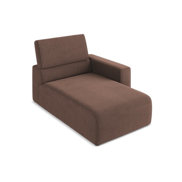 Rožinės spalvos modulinė sofos dalis (su dešiniuoju kampu) Kalea – Makamii-image-2