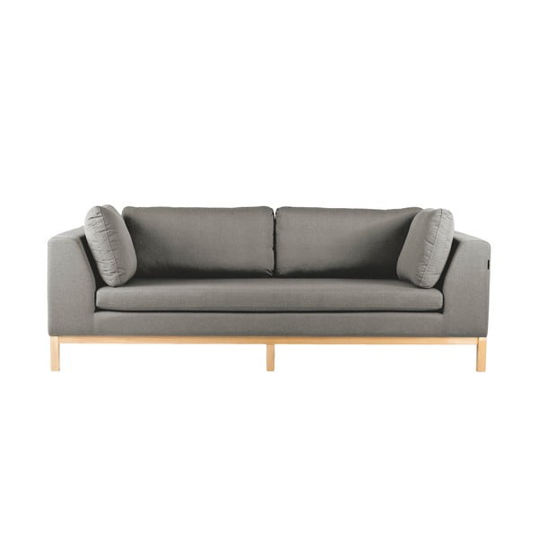 Pilka sofa Custom Form Ambient