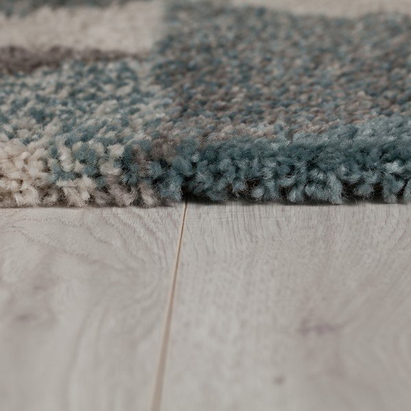 Mėlynai pilkas kilimas Flair Rugs Nuru, 60 x 230 cm-image-4