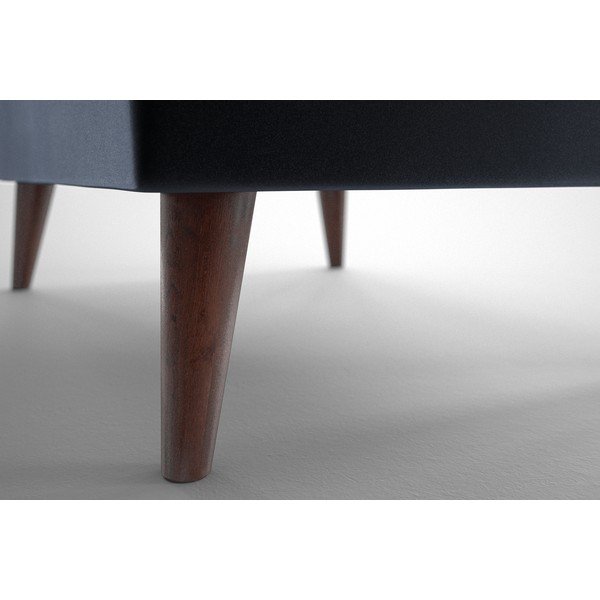 Tamsiai mėlynas aksominis otomanas My Pop Design Auteuil-image-1