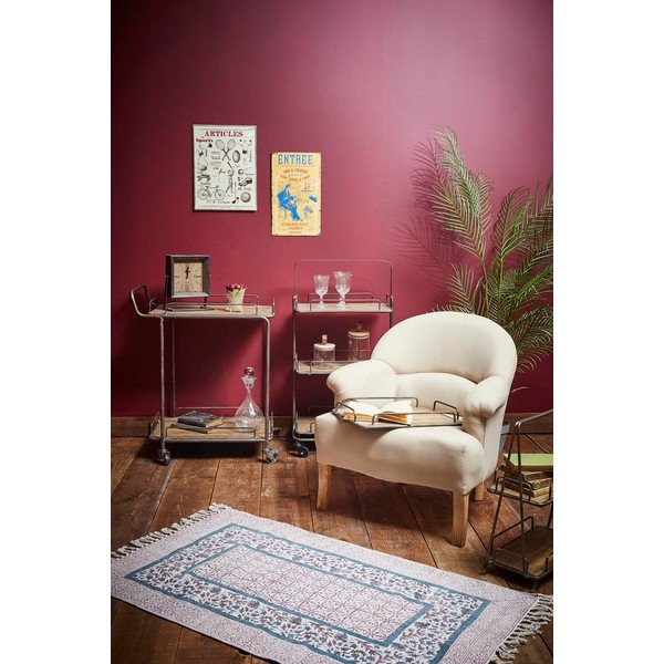 Kreminis fotelis Chambray - Comptoir de Famille-image-1
