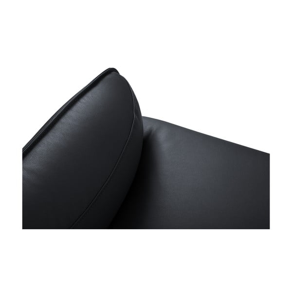 Mėlynas odinis krėslas Windsor & Co Sofas Neso-image-1