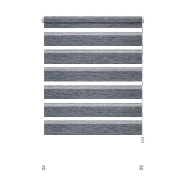 Pilkos spalvos diena ir naktis roletai 80x150 cm Zebra Natur – Gardinia