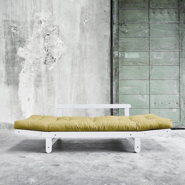 Sofa lova "Karup Beat White/Avocado Green-image-2