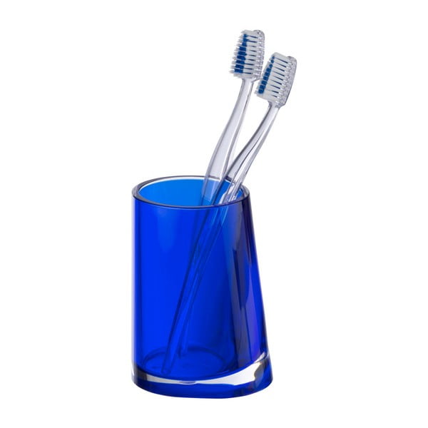 Mėlynas puodelis dantų šepetėliams "Wenko Paradise Blue