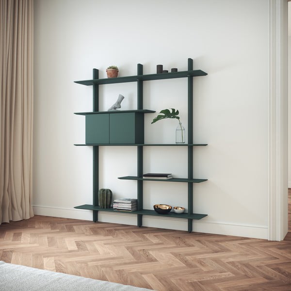 Žalia modulinė lentynų sistema 68,5x68,5 cm Bridge - Tenzo-image-1