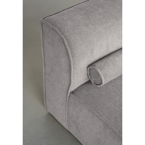 Kampinė sofa šviesiai pilkos spalvos (su dešiniuoju kampu/„U“ formos) Flex Felix – Miuform-image-3