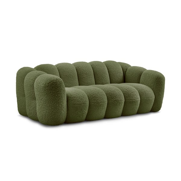 Žalios spalvos iš boucle sofa 232 cm Hippolyte – Bobochic Paris-image-3