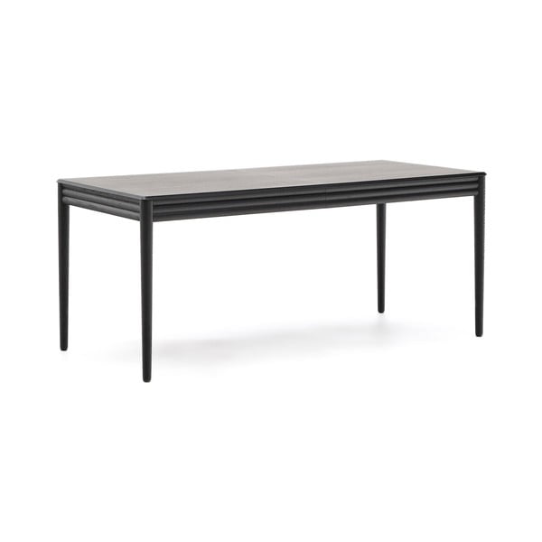 Prailginamas valgomojo stalas su papildomu stalviršiu iš ąžuolo 90x160 cm Lenon – Kave Home