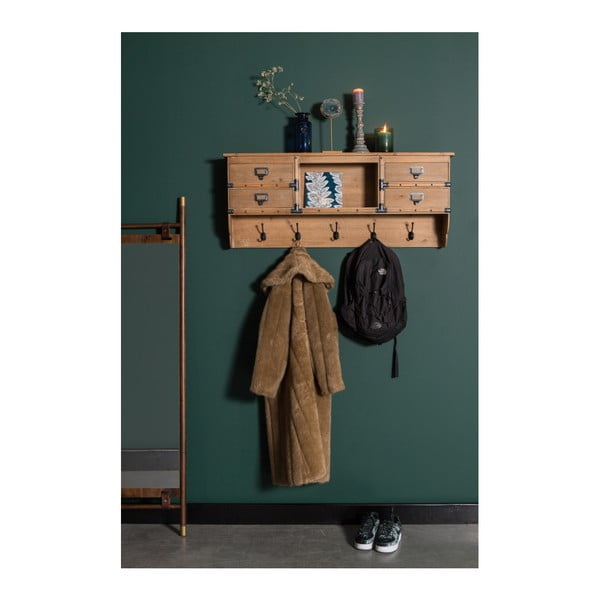 Veidrodis su žalvariniu rėmu Dutchbone Riva-image-1