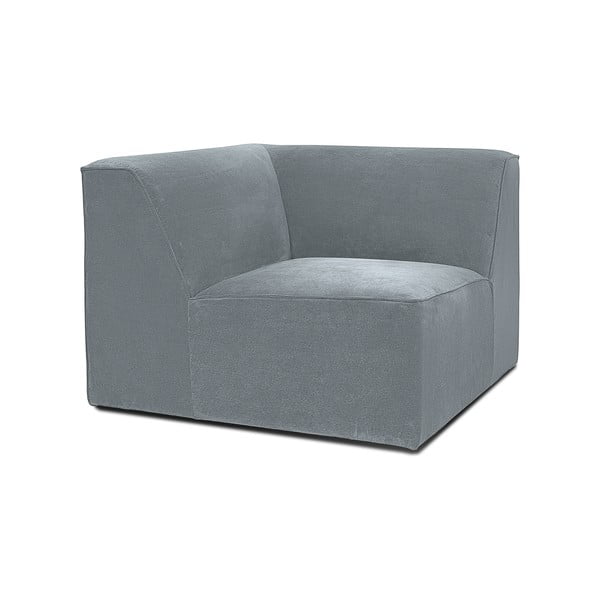 Iš kordinio velveto modulinė sofa pilkos spalvos (kintama) Sting – Scandic-image-1