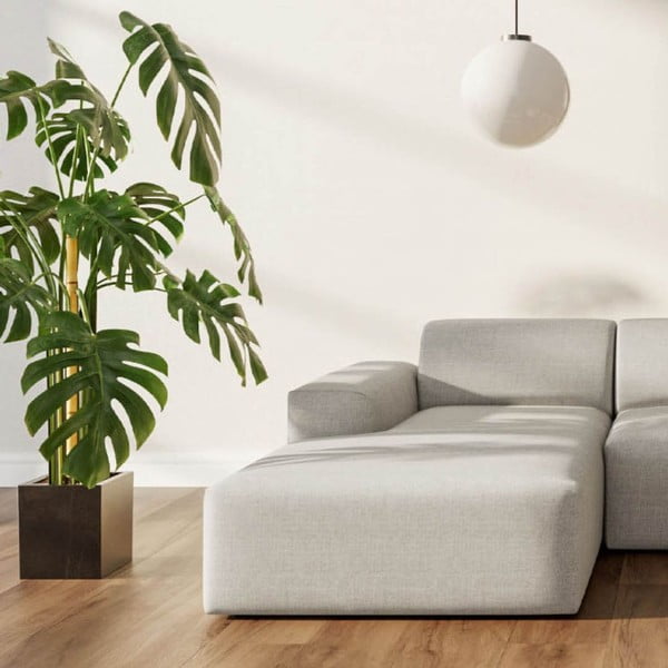 Smėlio spalvos kampinė sofa (su kairiuoju kampu/su gultu) Villet – Rodier-image-3