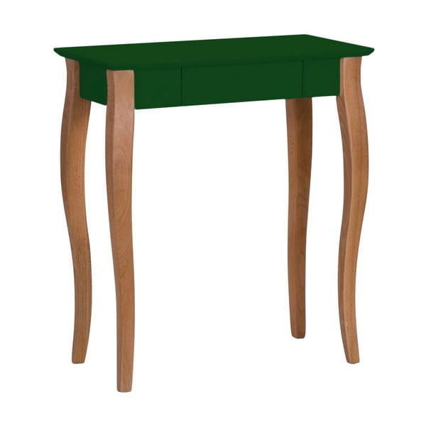 Tamsiai žalias rašomasis stalas "Ragaba Lillo", plotis 65 cm