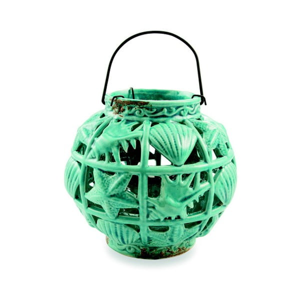Žaliasis keramikos žibintas Villa d'Este Tonda