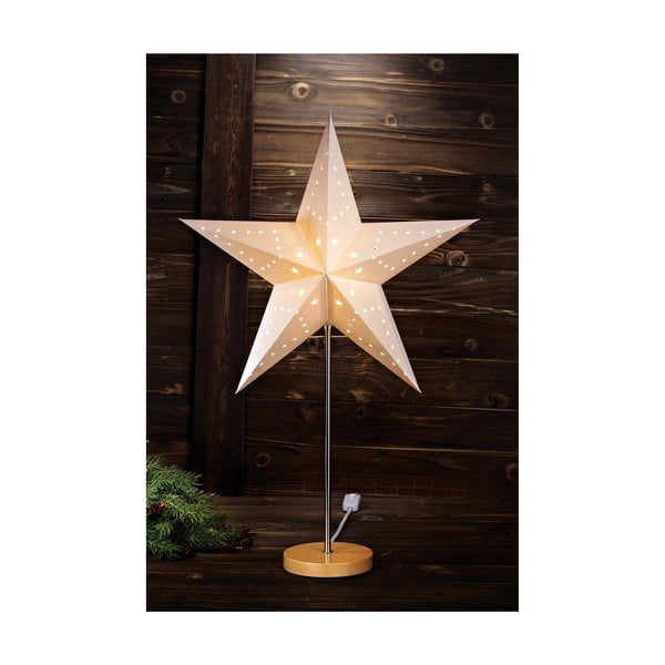 Šviečianti Kalėdų dekoracija baltos spalvos Mikke – Markslöjd-image-1