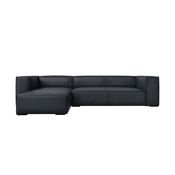 Iš odos kampinė sofa tamsiai mėlynos spalvos (su kairiuoju kampu) Madame – Windsor & Co Sofas