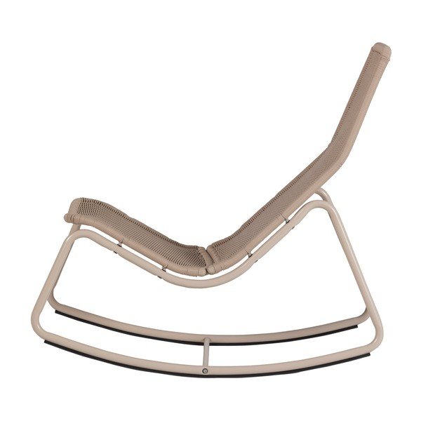 Smėlio spalvos sodo krėslas dirbtinis rotangas Tom – WOOOD-image-3