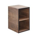 Rudos spalvos pakabinama ąžuolinė spintelė po praustuvu 30x51 cm Set 374 - Pelipal