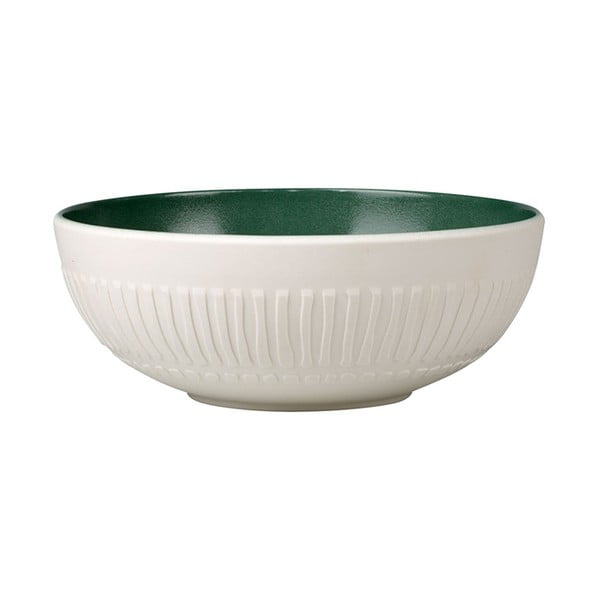 Baltas ir žalias porcelianinis indas Villeroy & Boch Blossom, 850 ml