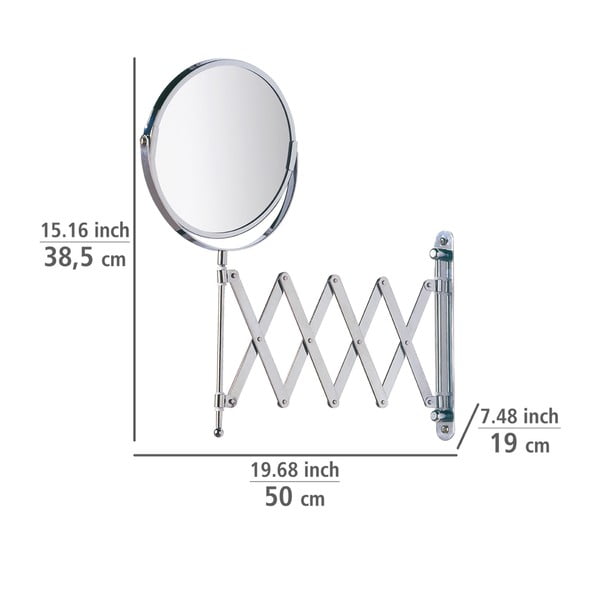 Kosmetinis didinantis veidrodis (3x) ø 17 cm Exclusive – Wenko-image-2