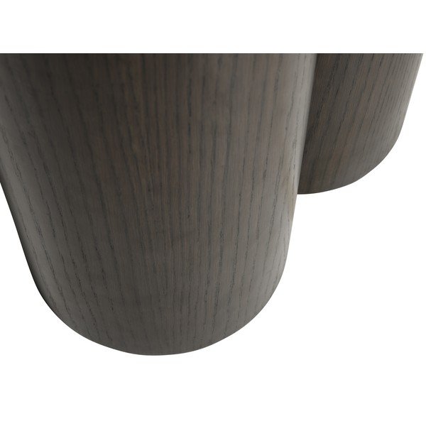 Su marmuriniu stalviršiu apvalios formos šoninis stalas ø 45 cm Piazze – Unique Furniture-image-3