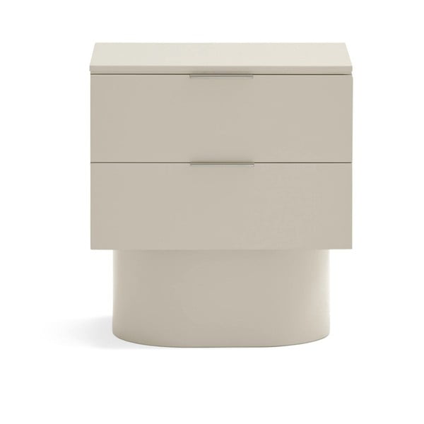 Smėlio spalvos naktinis staliukas Totem – Teulat