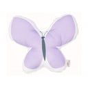 Violetinė vaikiška medvilninė pagalvė Mike & Co. NEW YORK Butterfly, 26 x 30 cm