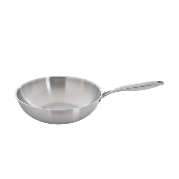 Wok keptuvė iš nerūdijančio plieno ø 30 cm Steela – Orion