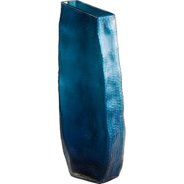 Mėlyna vaza "Kare Design Blue Bieco", aukštis 61 cm