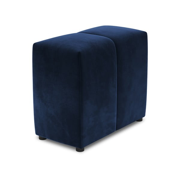 Mėlynas aksomo atlošas modulinei sofai Rome Velvet - Cosmopolitan Design