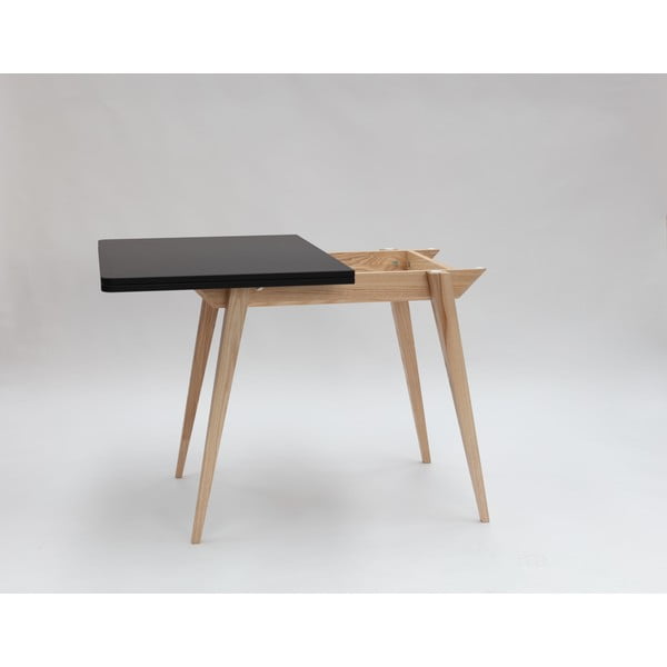 Sulankstomas valgomojo stalas su žaliu stalviršiu 65x90 cm Envelope - Ragaba-image-1