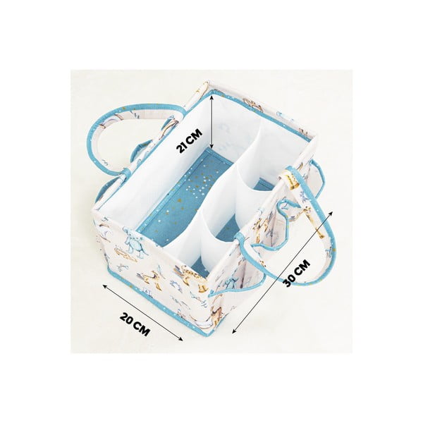 Medžiaginė vaikiškų žaislų dėtuvė - Mioli Decor-image-4