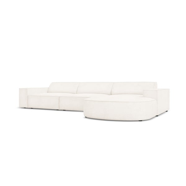 Smėlio spalvos kampinė sofa (dešinysis kampas) Jodie - Micadoni Home-image-3