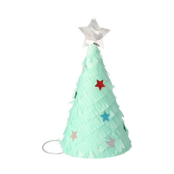 6 vnt. šventinių kepuraičių rinkinys Christmas Tree - Meri Meri-image-3