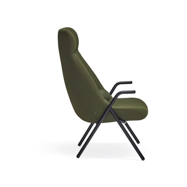 Žalias krėslas Teulat Dins, aukštis 114 cm-image-3