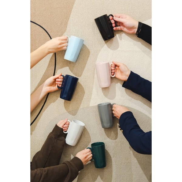 Iš akmens masės puodeliai tamsiai žalios spalvos 2 vnt. 330 ml Fuori – Vialli Design-image-3