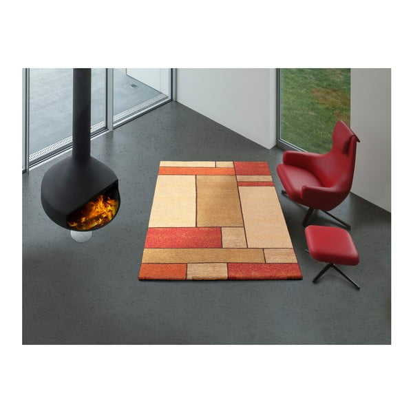 Oranžinis kilimas Universal Squaro, 133 x 190 cm-image-2