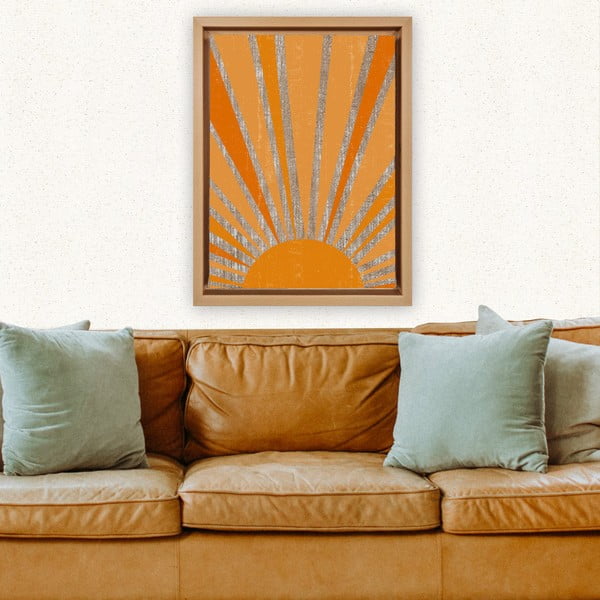 Paveikslas 36x46 cm Sun - Wallity-image-1