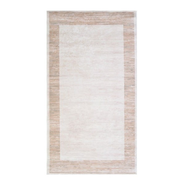 Rudos ir smėlio spalvos kilimas Vitaus Hali Ruto, 80 x 150 cm