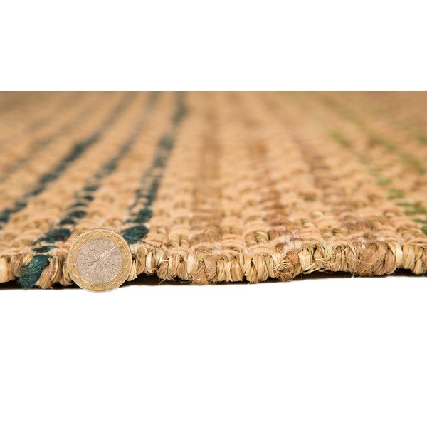 Jūros žolės, džiuto ir medvilnės kilimas "Flair Rugs" Mėlyna, 80 x 150 cm-image-3