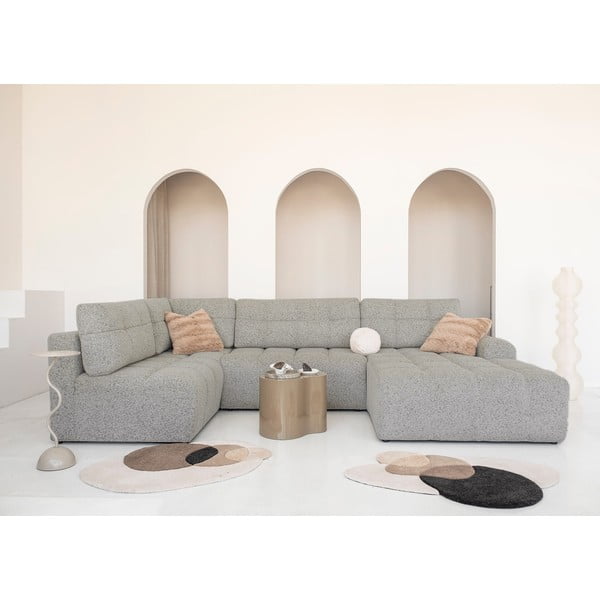 Šviesiai rudos spalvos sulankstoma/su sandėliavimo vieta modulinė kampinė sofa (su kairiuoju kampu) Lulu – Miuform-image-3